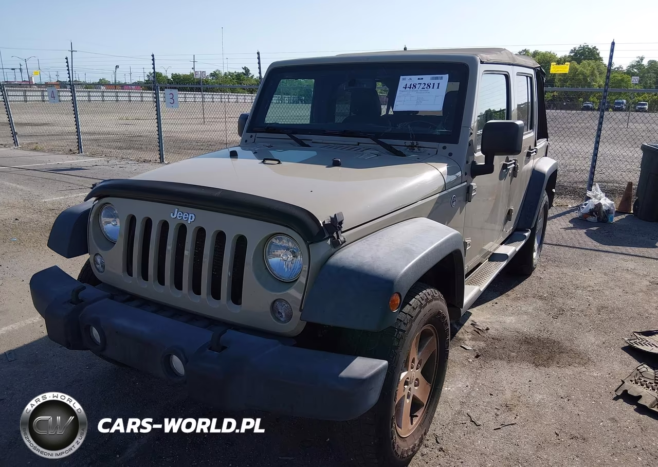 2017 Jeep Wrangler Unlimited Sport 4X4 VIN:1C4BJWDG0HL690195 - 2