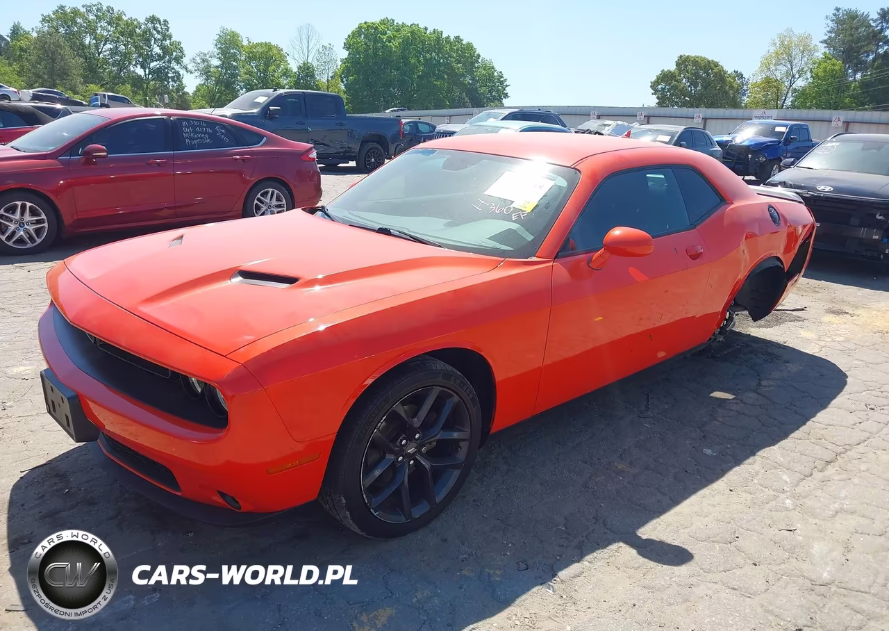 2021 Dodge Challenger Sxt VIN:2C3CDZAG8MH510345 - 2