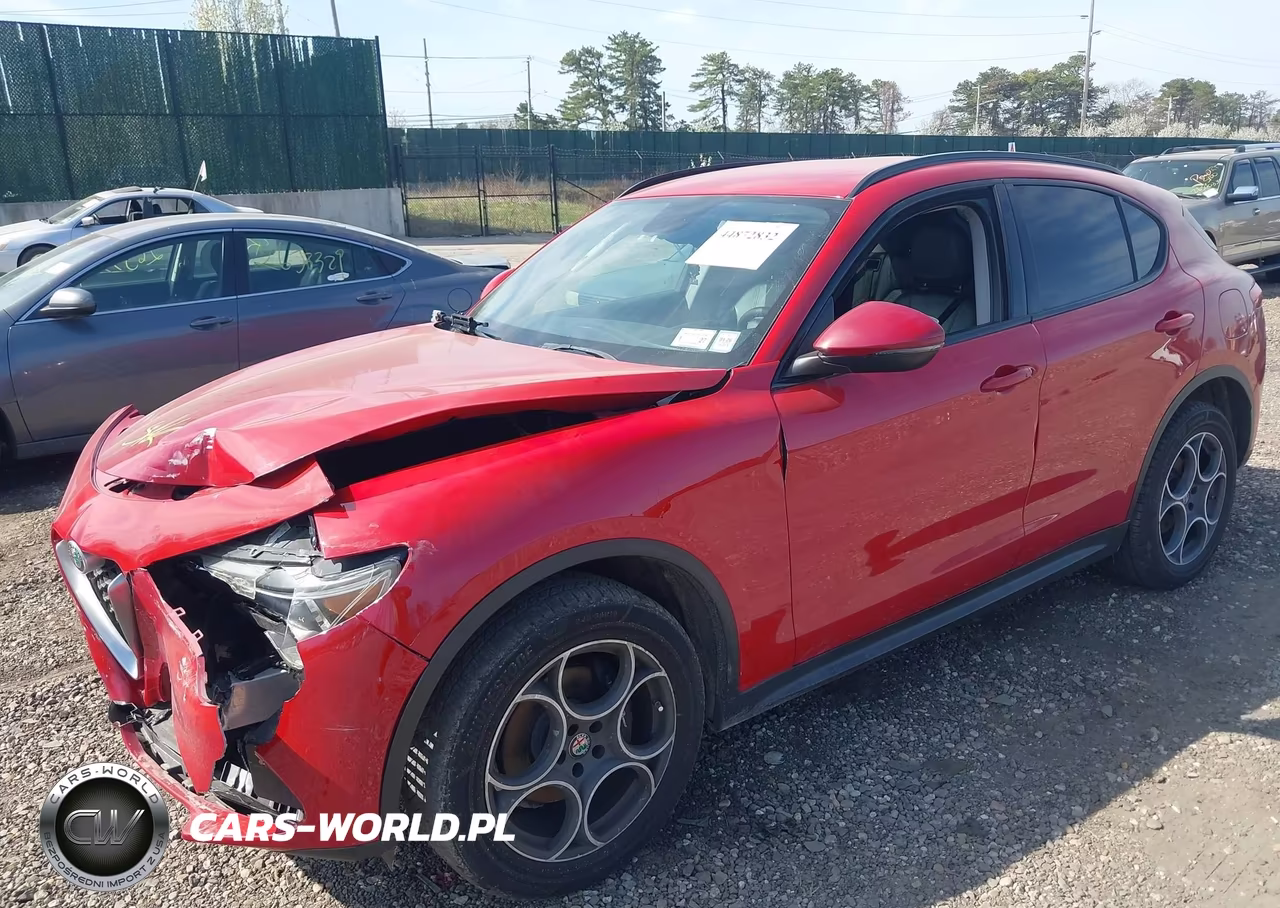 2018 Alfa Romeo Stelvio Sport Awd VIN:ZASFAKPN6J7B61828 - 2