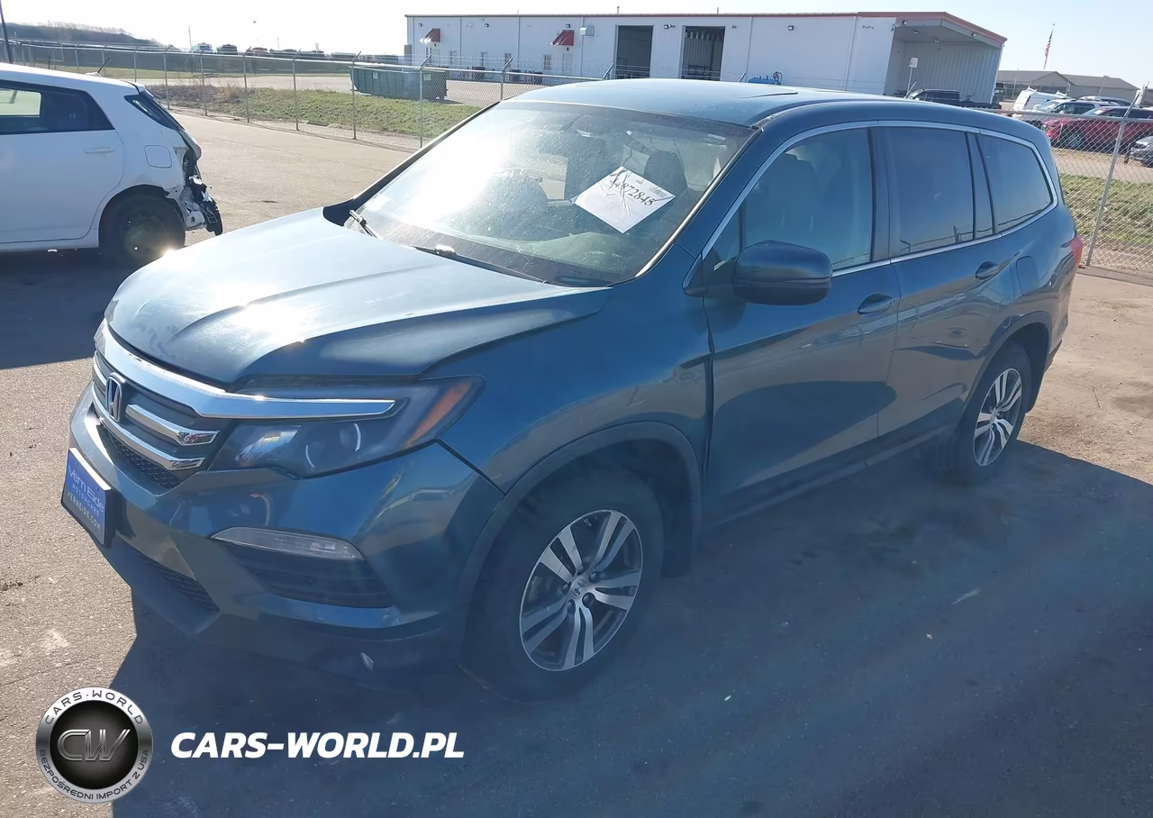 2018 Honda Pilot Ex-L VIN:5FNYF6H52JB047019 - 2