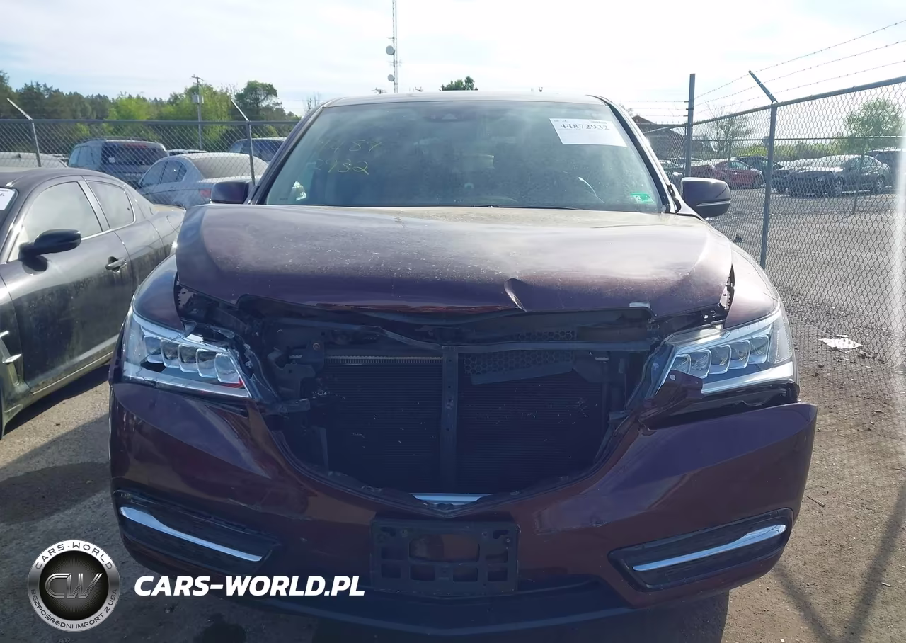 2016 Acura Mdx Technology Acurawatch Plus Packages-Technology Package VIN:5FRYD4H44GB026892 - 12