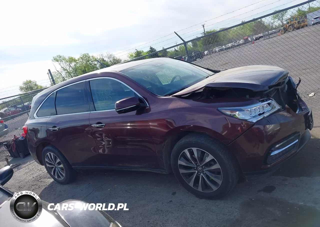 2016 Acura Mdx Technology Acurawatch Plus Packages-Technology Package VIN:5FRYD4H44GB026892 - 13