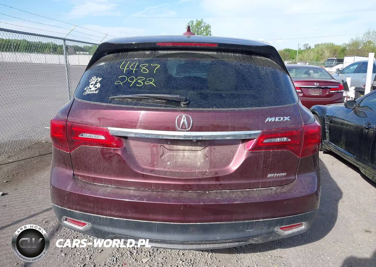 2016 Acura Mdx Technology Acurawatch Plus Packages-Technology Package VIN:5FRYD4H44GB026892 - 16