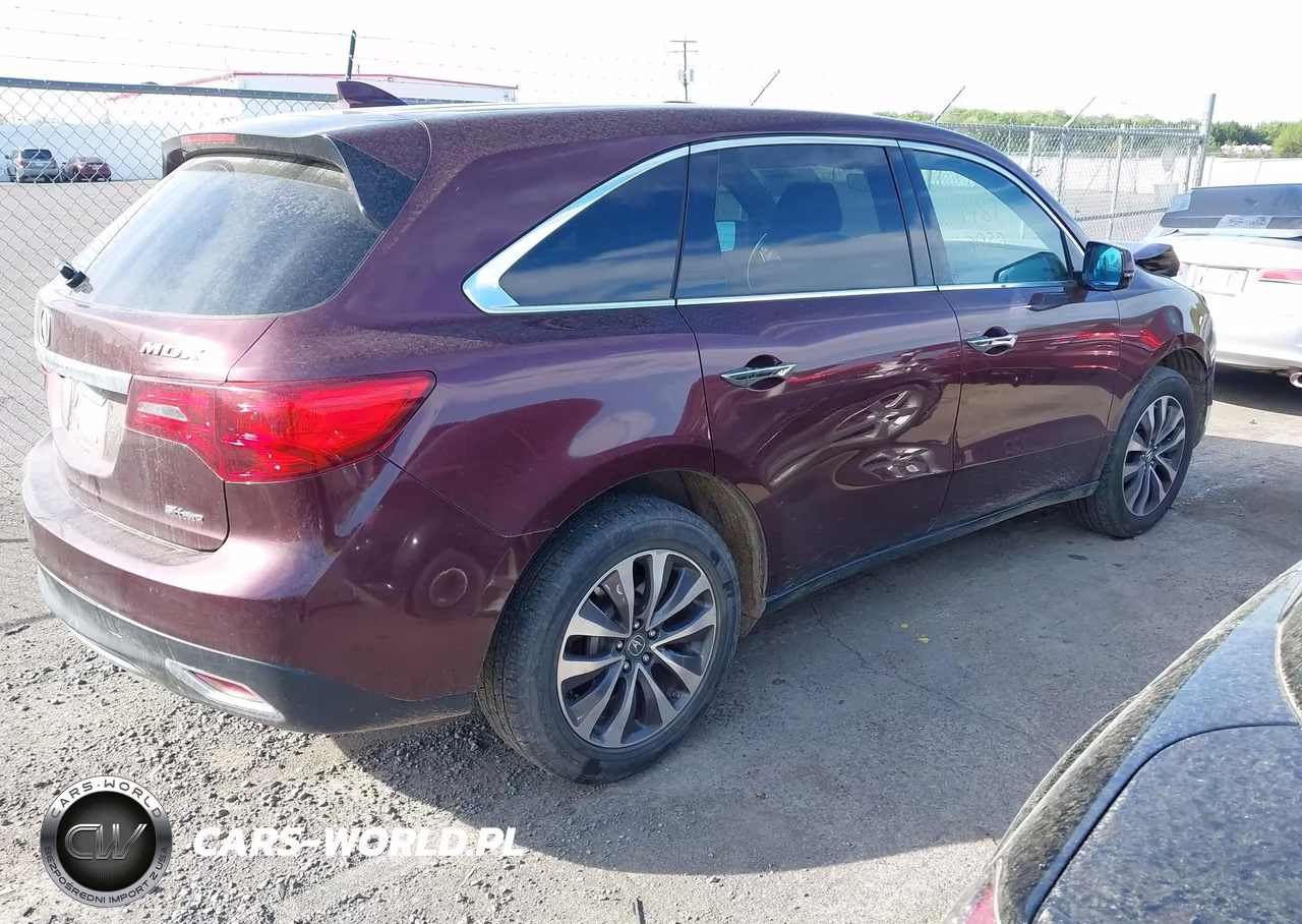 2016 Acura Mdx Technology Acurawatch Plus Packages-Technology Package VIN:5FRYD4H44GB026892 - 4