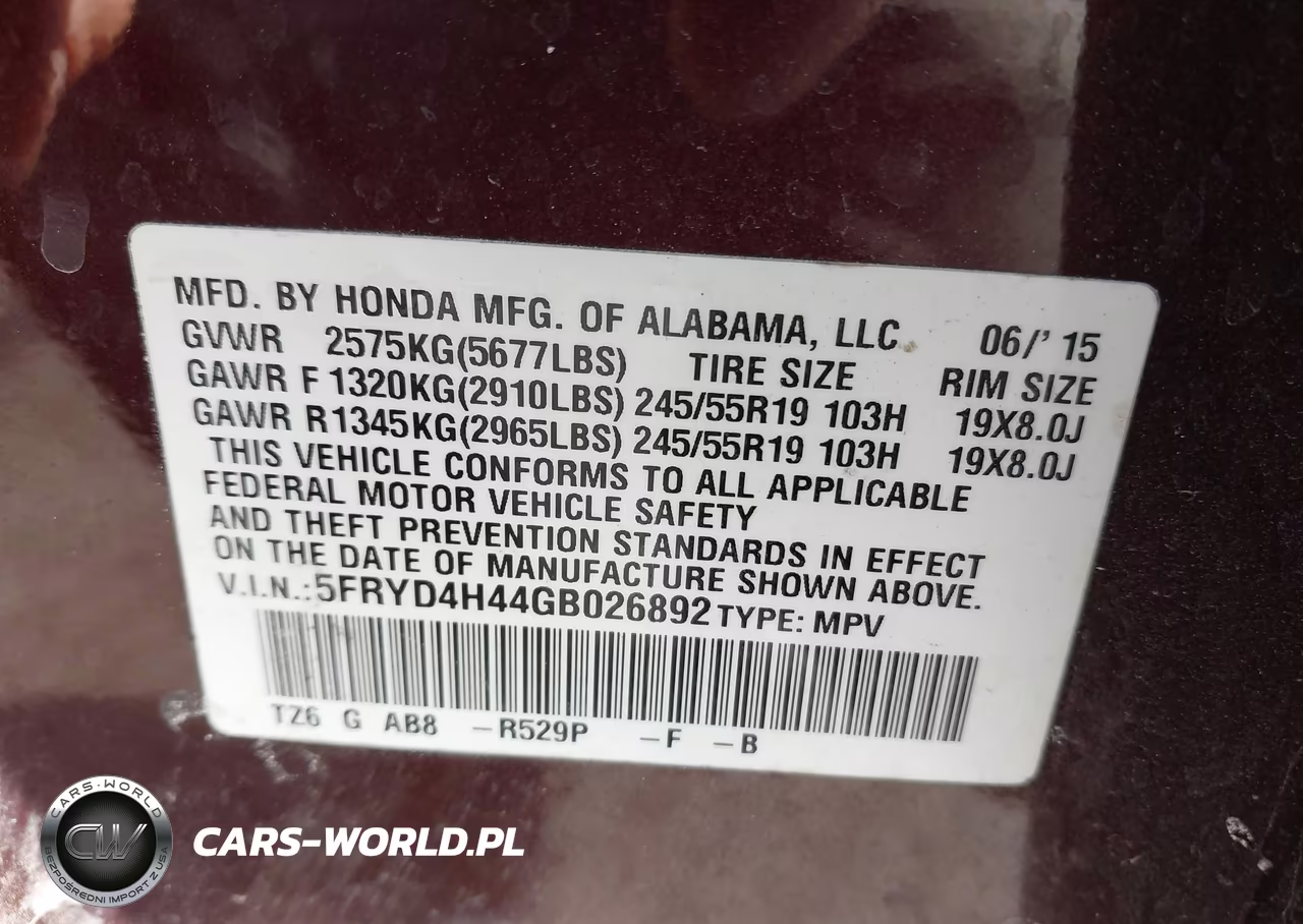 2016 Acura Mdx Technology Acurawatch Plus Packages-Technology Package VIN:5FRYD4H44GB026892 - 9