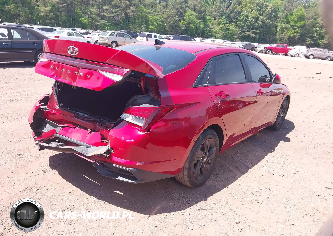 2023 Hyundai Elantra Sel VIN:KMHLM4AG3PU483664 - 4