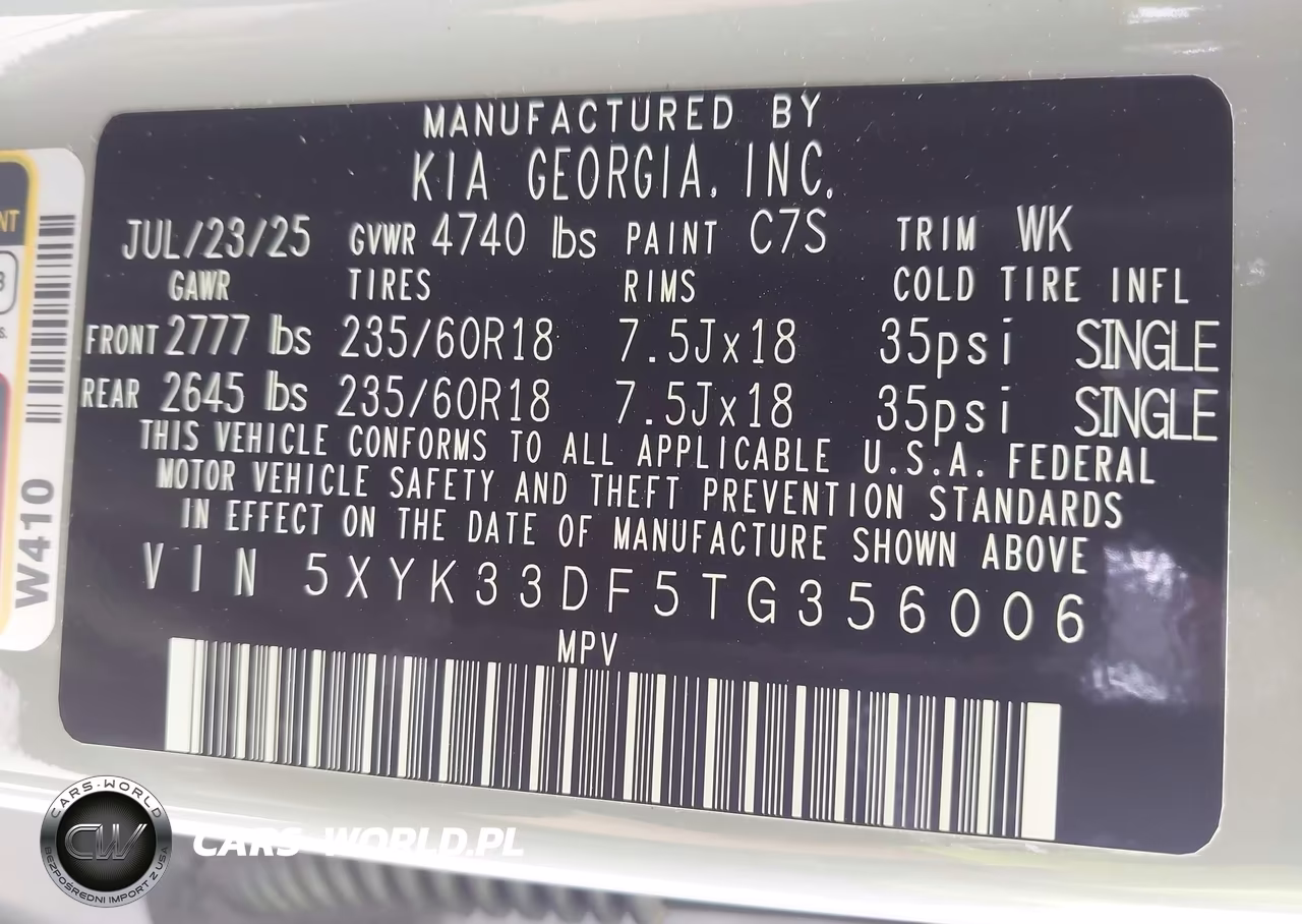 2026 Kia Sportage Ex VIN:5XYK33DF5TG356006 - 9