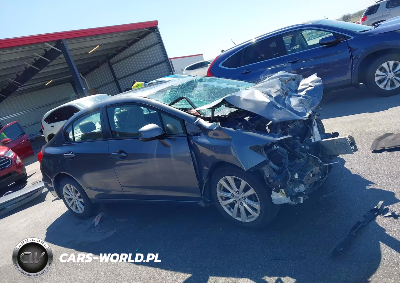 2012 Honda Civic Ex VIN:19XFB2F81CE025448 - 14