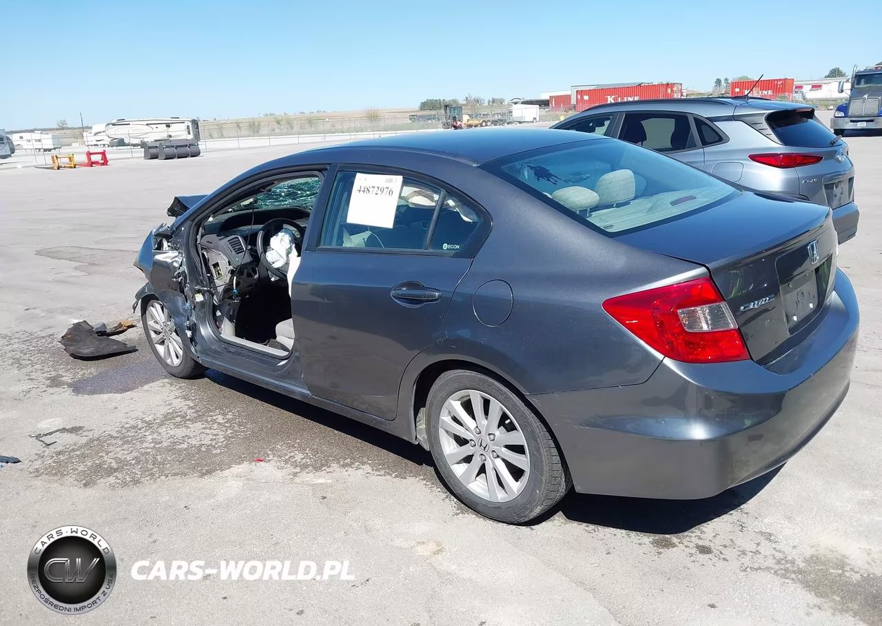 2012 Honda Civic Ex VIN:19XFB2F81CE025448 - 3