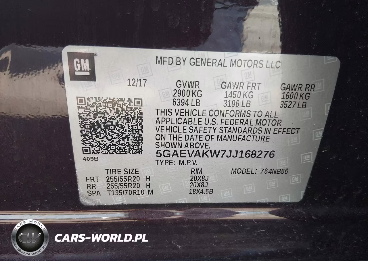 2018 Buick Enclave Essence VIN:5GAEVAKW7JJ168276 - 9