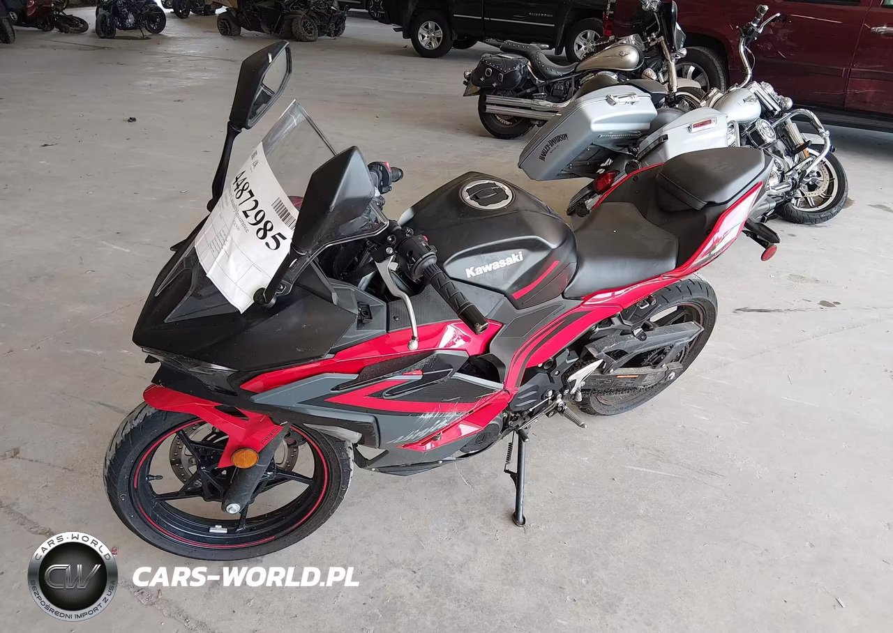 2025 Kawasaki Ex500 A-B VIN:ML5EXGJ15SDA44425 - 2