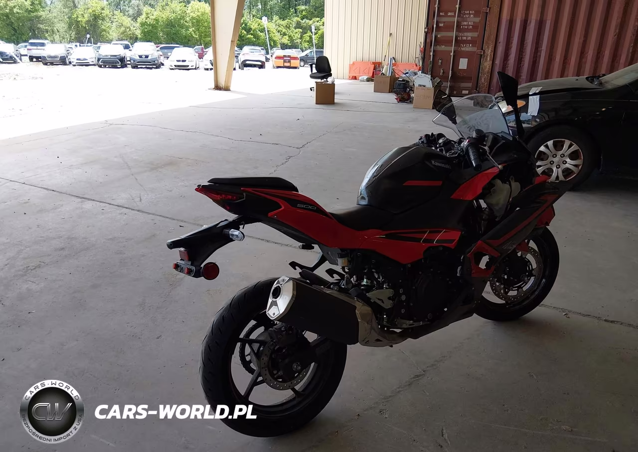 2025 Kawasaki Ex500 A-B VIN:ML5EXGJ15SDA44425 - 4