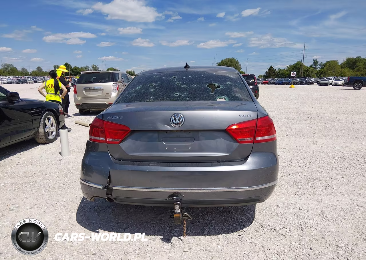2014 Volkswagen Passat 2.0L Tdi Se VIN:1VWBN7A39EC085094 - 17