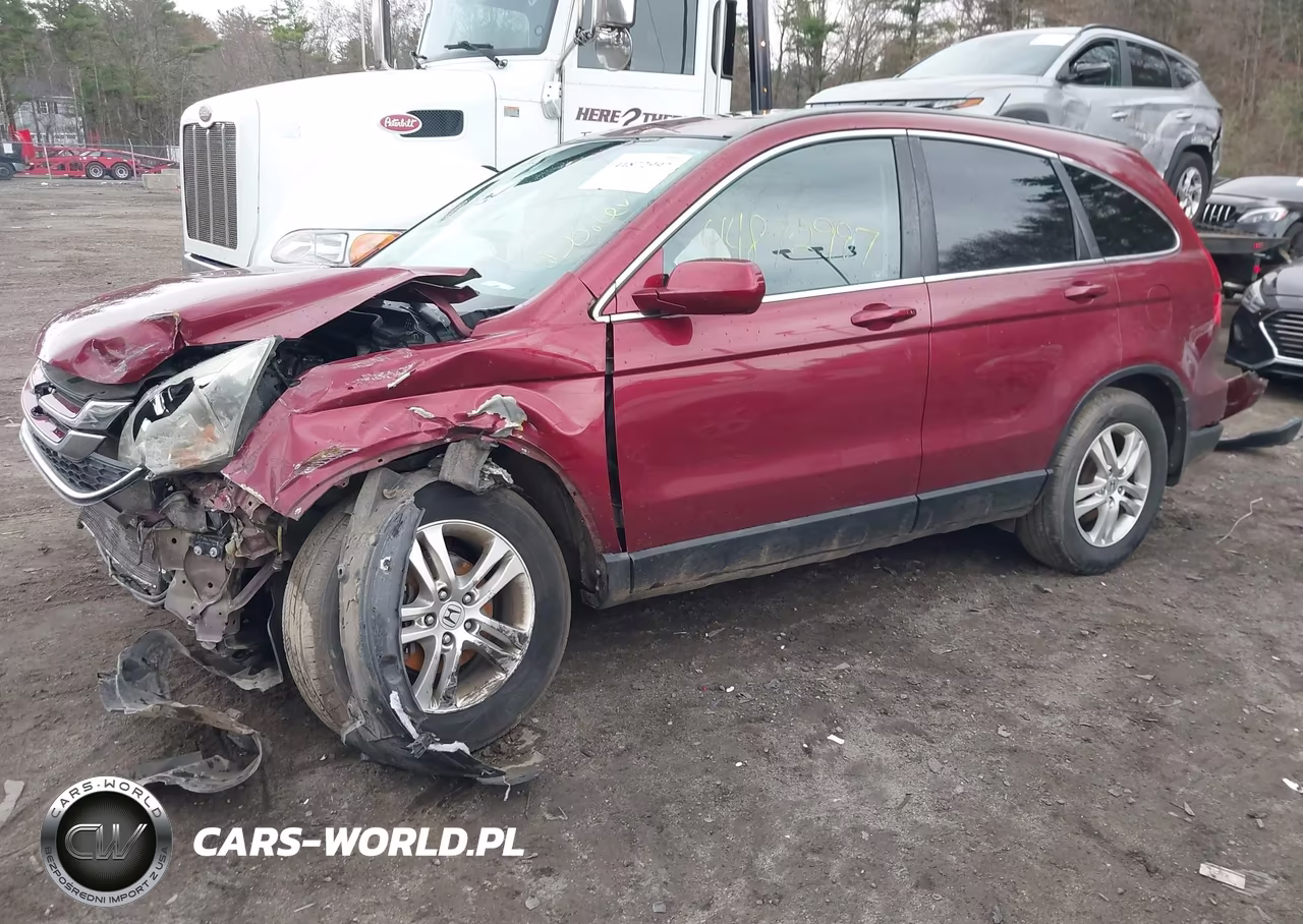 2011 Honda Cr-V Ex-L VIN:5J6RE3H74BL040542 - 2