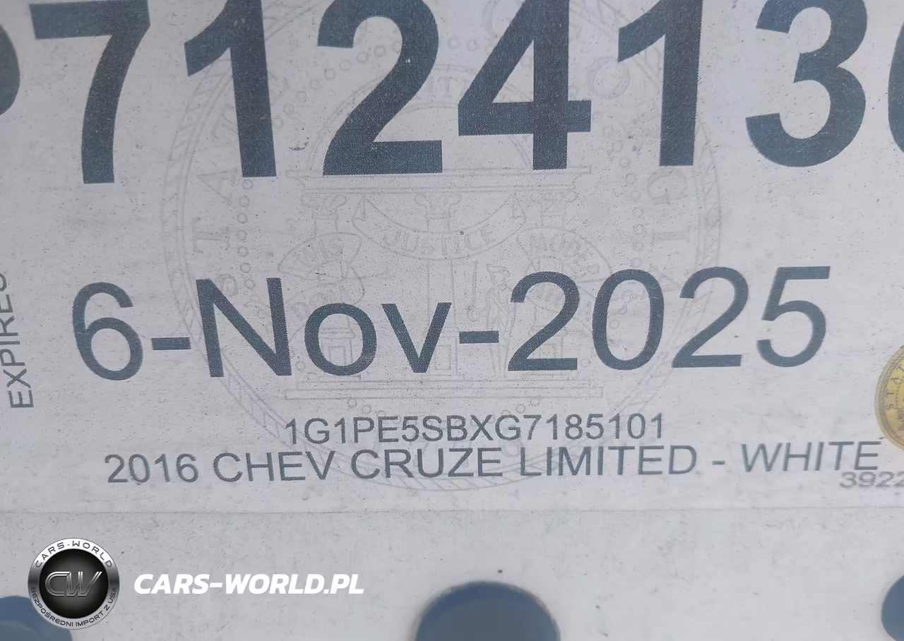 2016 Chevrolet Cruze Limited 1Lt Auto VIN:1G1PE5SBXG7185101 - 9