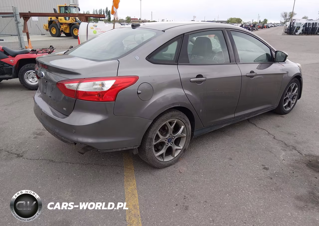 2014 Ford Focus Se VIN:1FADP3F24EL417169 - 4