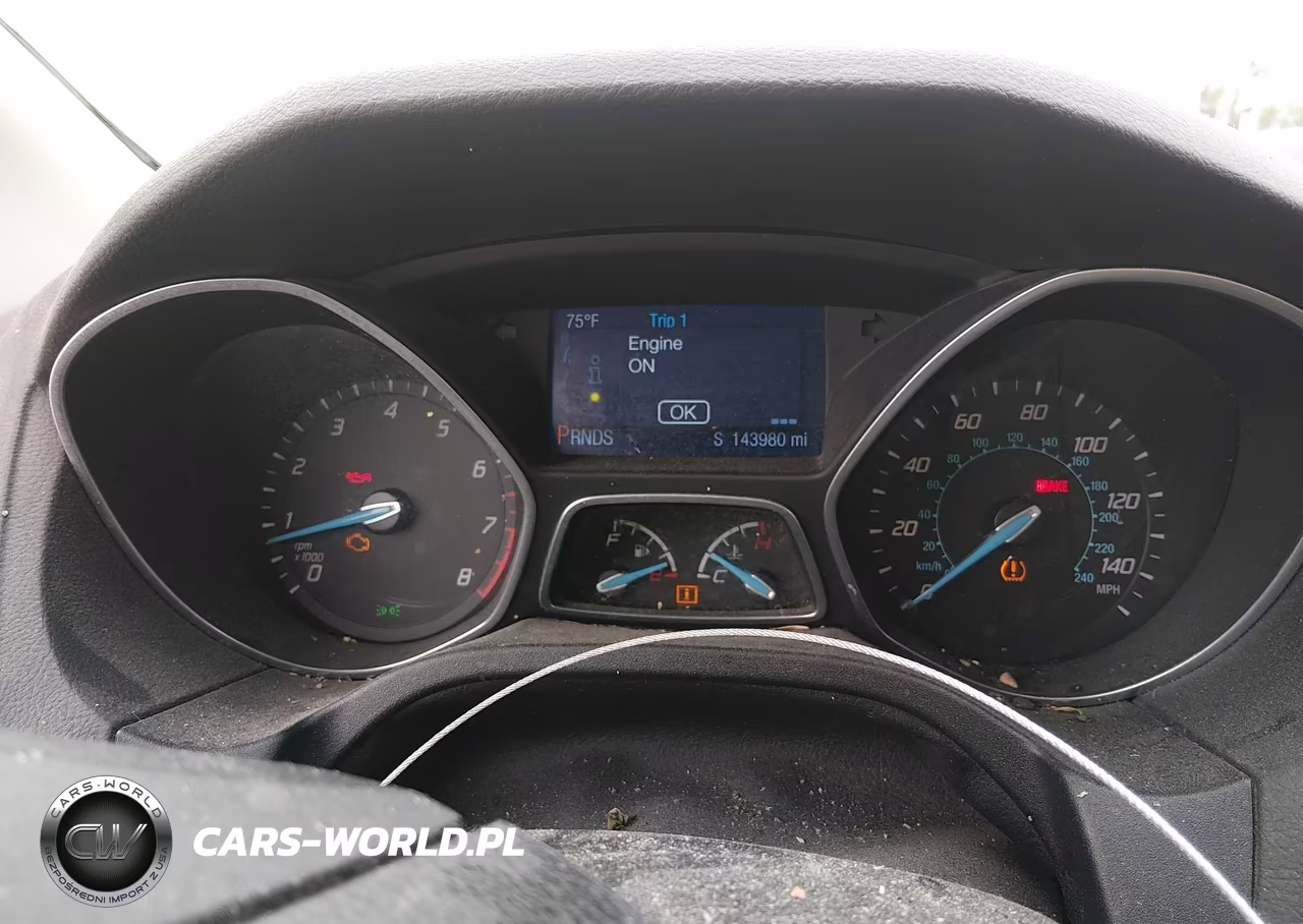 2014 Ford Focus Se VIN:1FADP3F24EL417169 - 7
