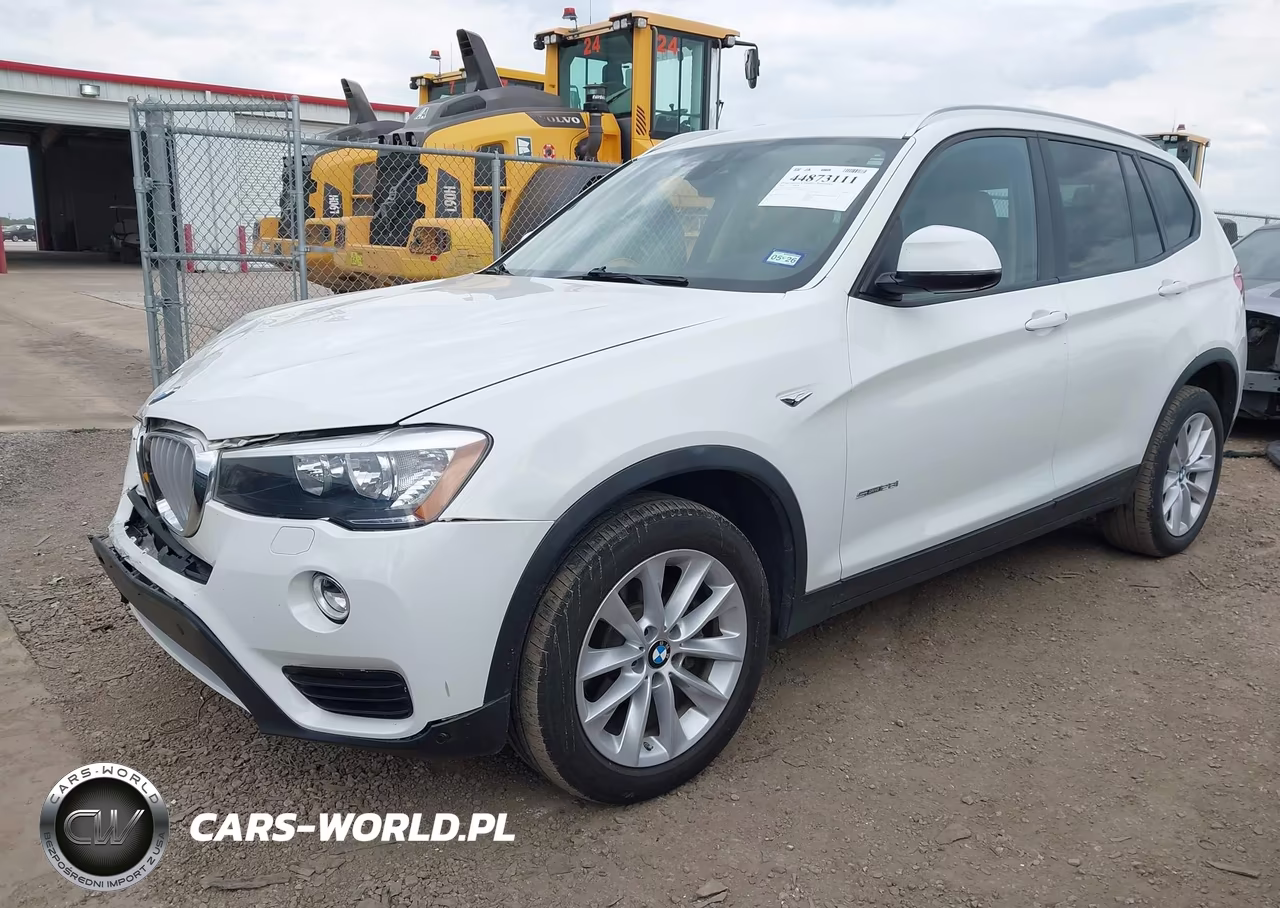 2016 BMW X3 Sdrive28I VIN:5UXWZ7C55G0R31862 - 2