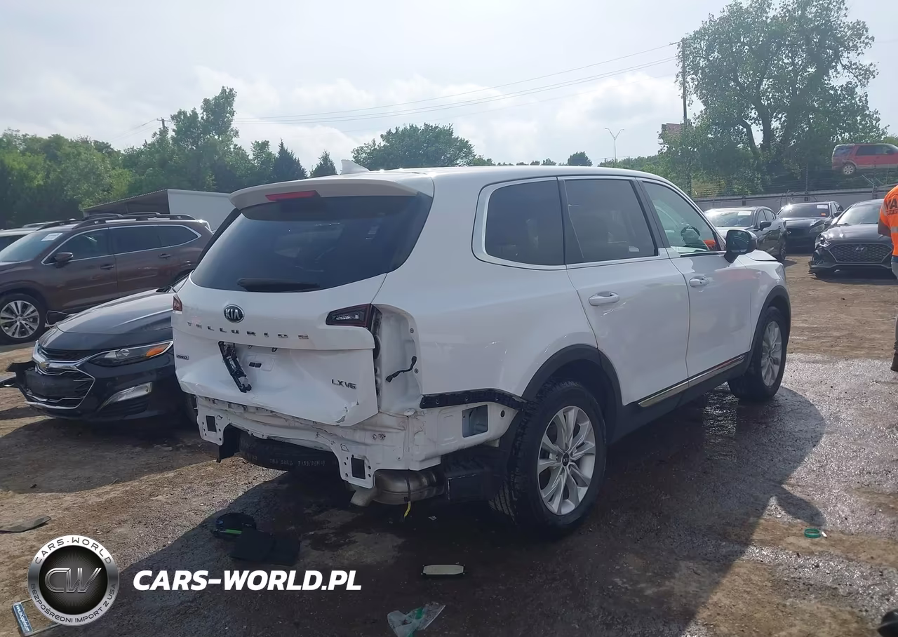 2021 Kia Telluride Lx VIN:5XYP2DHC2MG147385 - 4