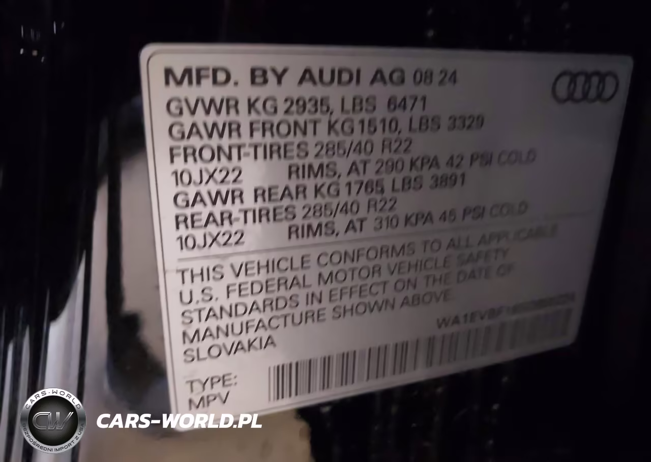 2025 Audi Q8 Premium Plus 55 Tfsi Quattro VIN:WA1EVBF18SD000224 - 9