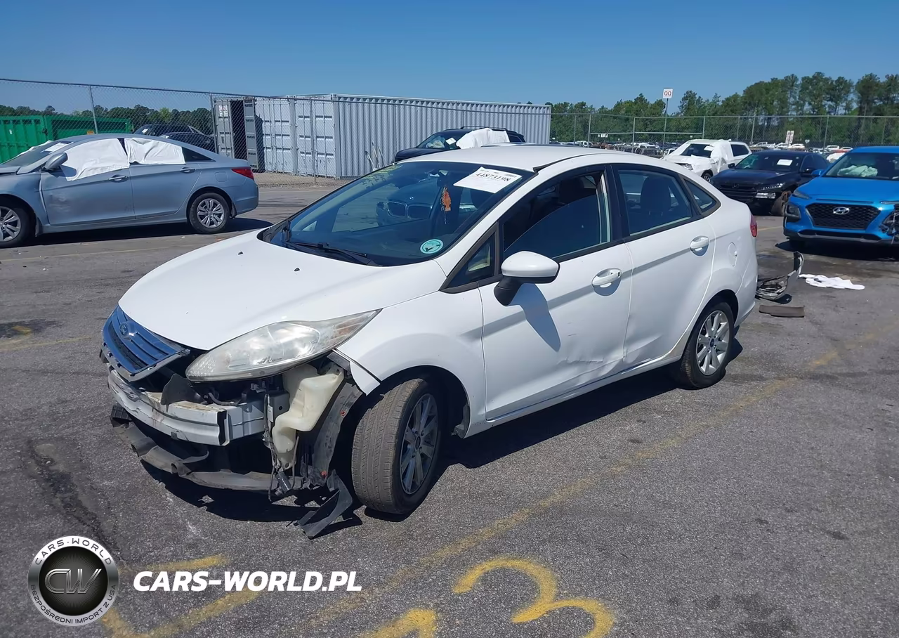 2012 Ford Fiesta Se VIN:3FADP4BJXCM172697 - 2