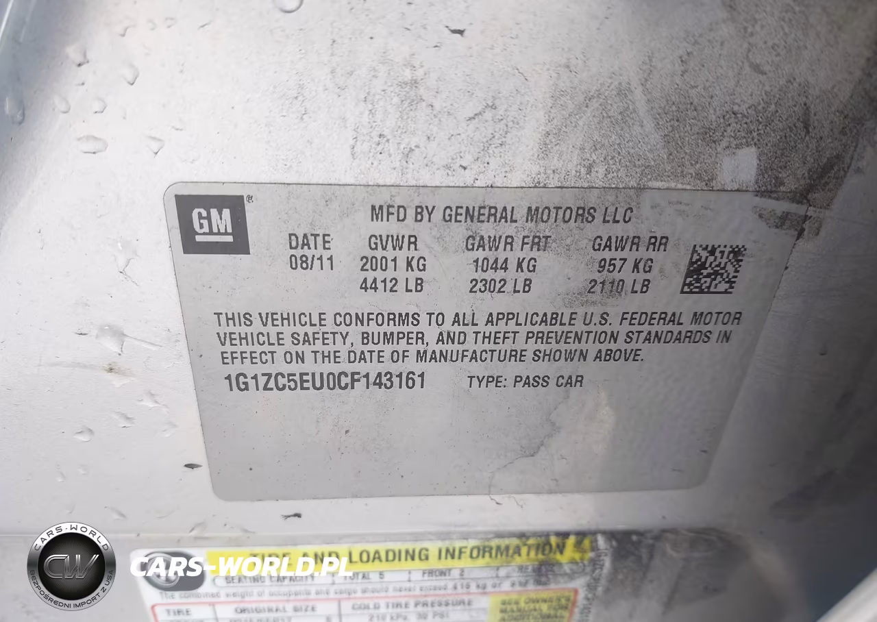 2012 Chevrolet Malibu 1Lt VIN:1G1ZC5EU0CF143161 - 9