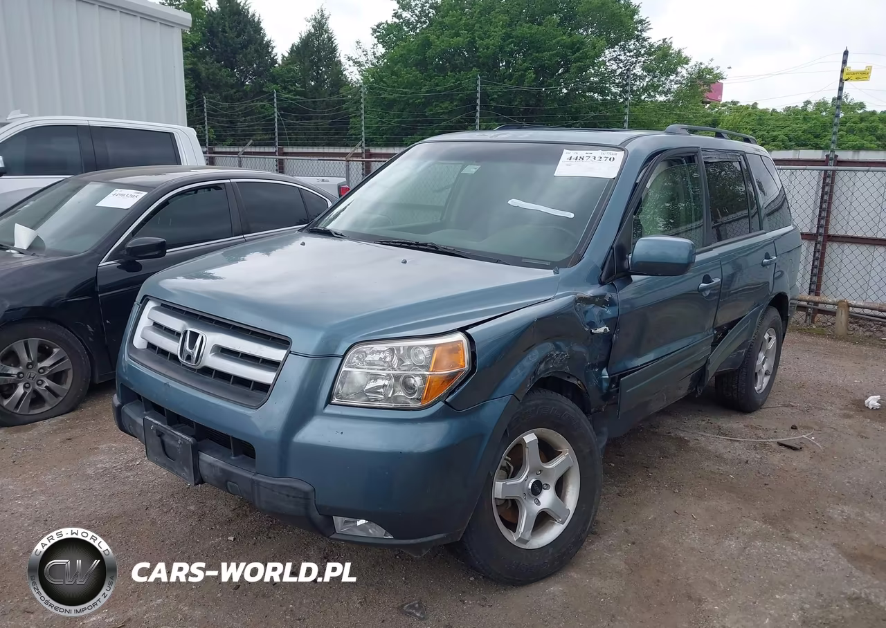 2007 Honda Pilot Ex-L VIN:5FNYF18737B030470 - 2