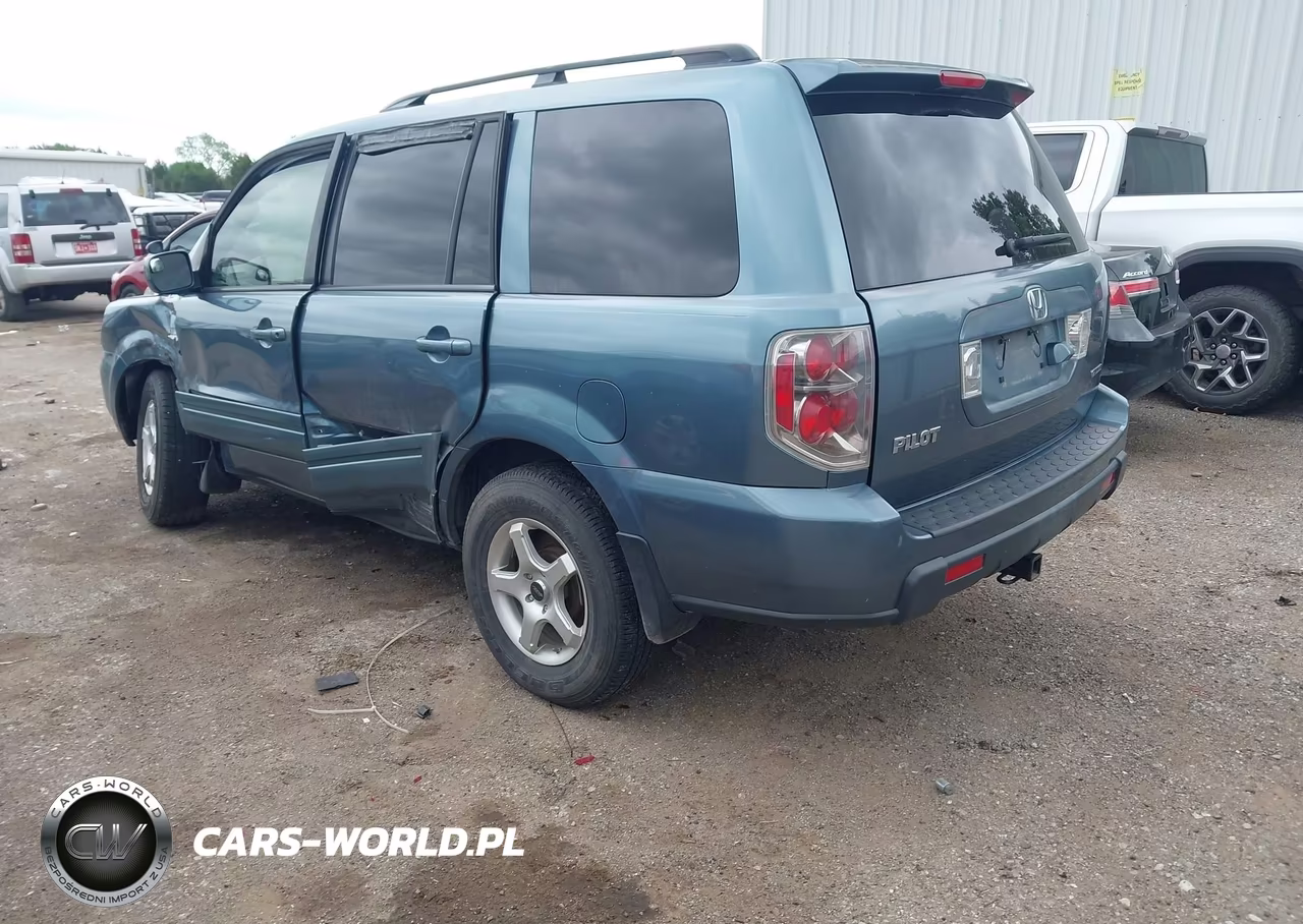 2007 Honda Pilot Ex-L VIN:5FNYF18737B030470 - 3