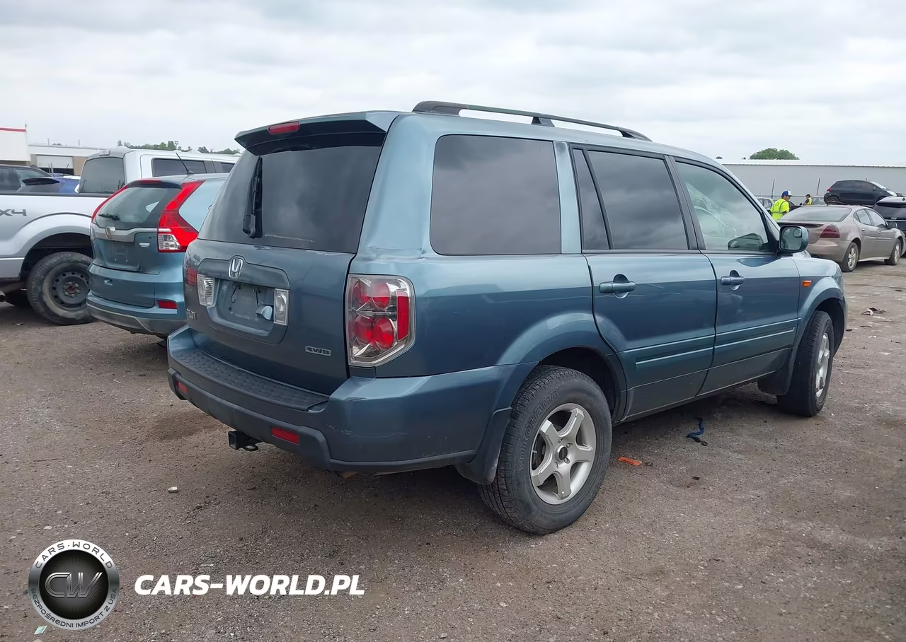 2007 Honda Pilot Ex-L VIN:5FNYF18737B030470 - 4