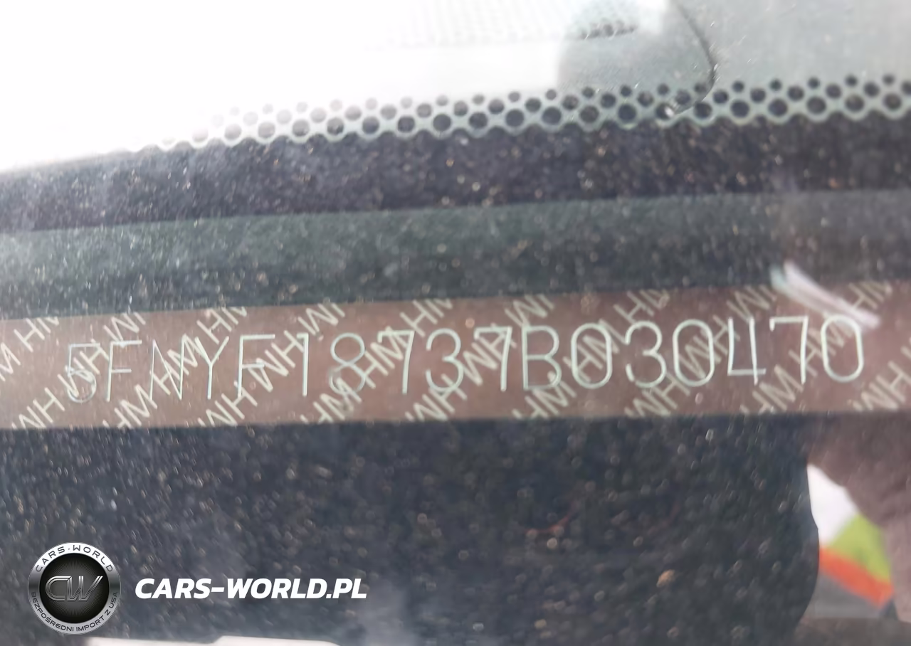 2007 Honda Pilot Ex-L VIN:5FNYF18737B030470 - 9
