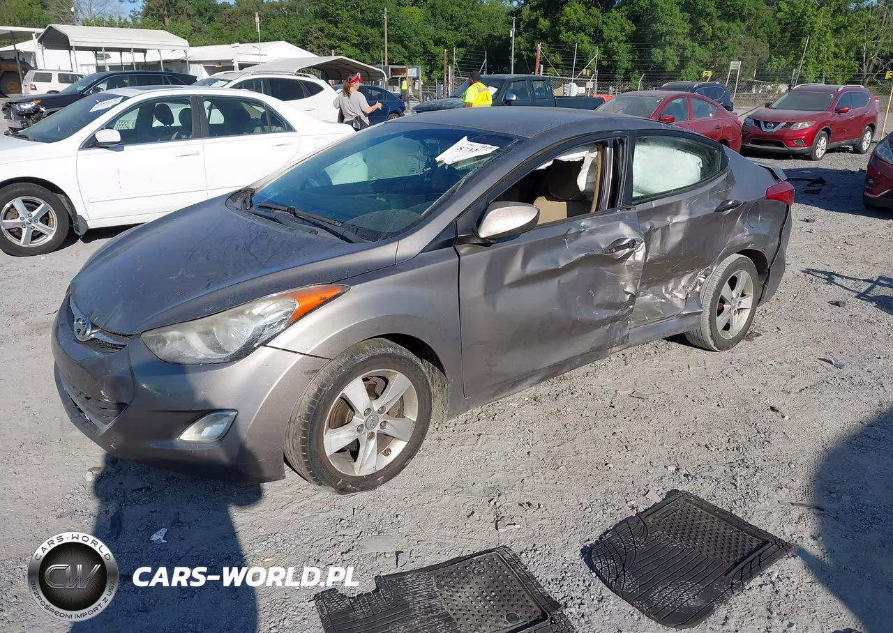 2012 Hyundai Elantra Gls VIN:5NPDH4AE3CH099559 - 2