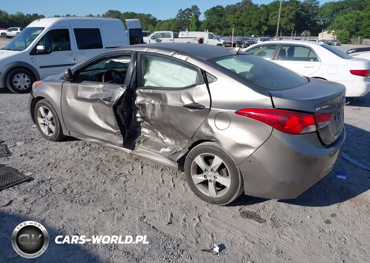 2012 Hyundai Elantra Gls VIN:5NPDH4AE3CH099559 - 3