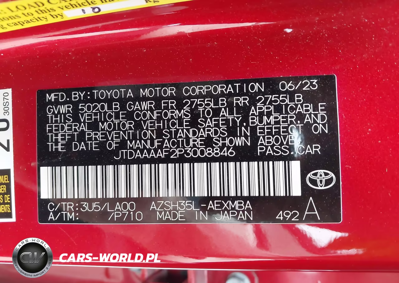 2023 Toyota Crown Limited VIN:JTDAAAAF2P3008846 - 9