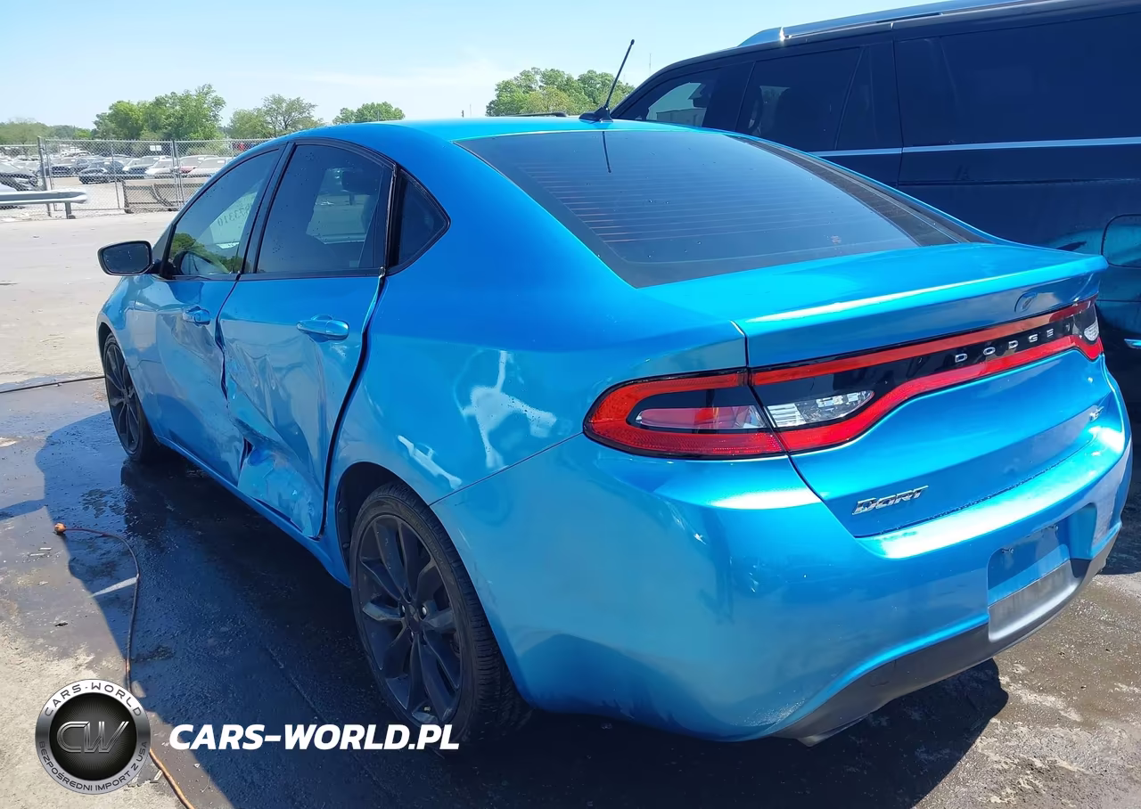 2016 Dodge Dart Gt Sport Blacktop VIN:1C3CDFGB2GD823662 - 3