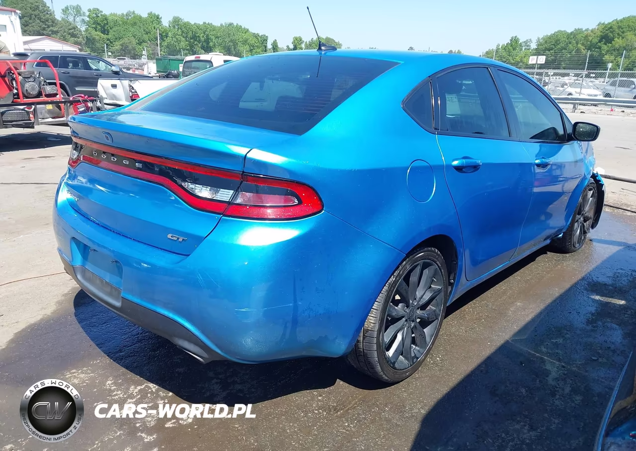 2016 Dodge Dart Gt Sport Blacktop VIN:1C3CDFGB2GD823662 - 4