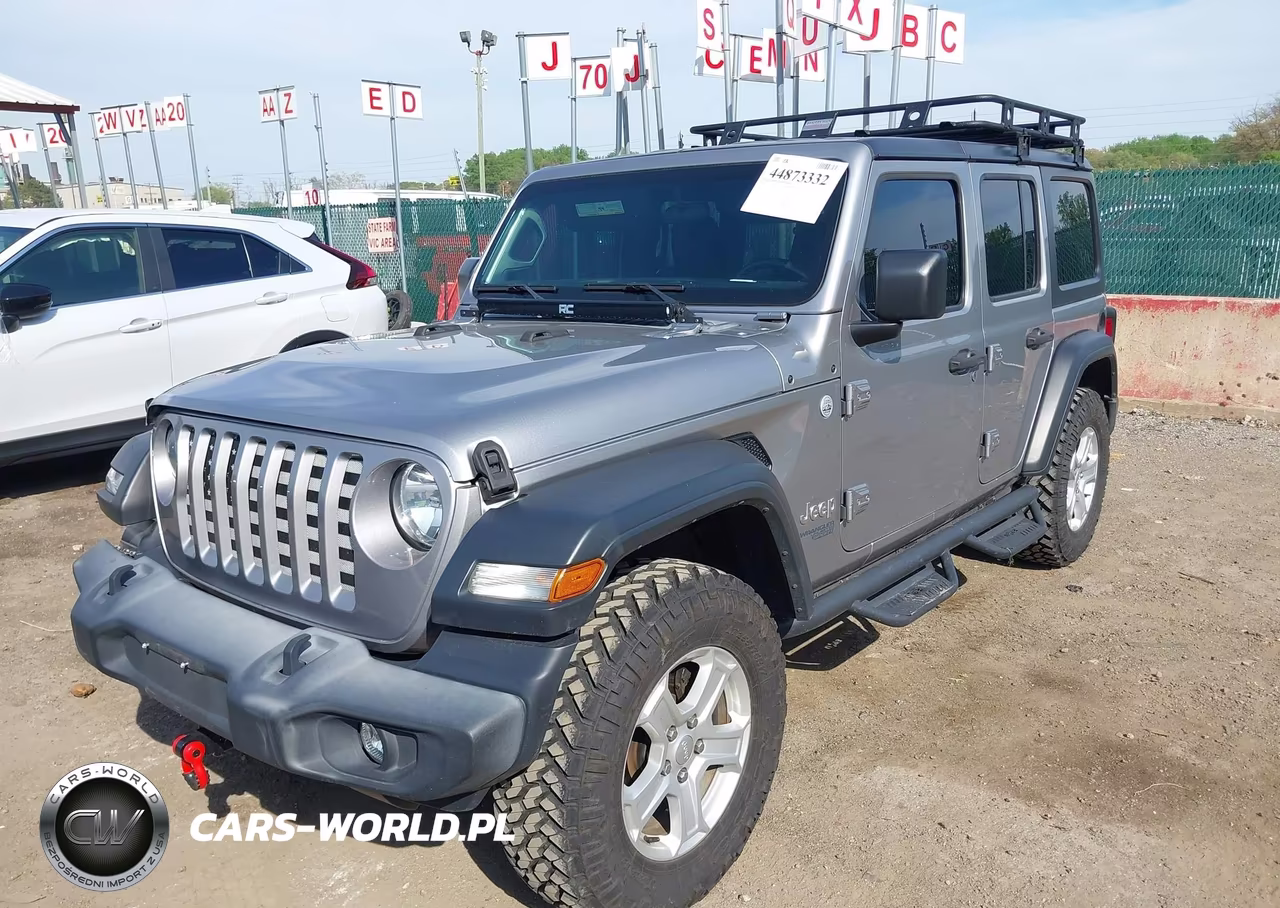 2019 Jeep Wrangler Unlimited Sport S 4X4 VIN:1C4HJXDN1KW683700 - 2