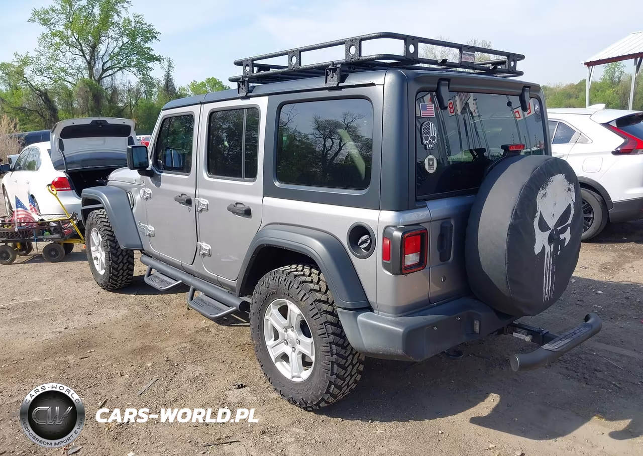 2019 Jeep Wrangler Unlimited Sport S 4X4 VIN:1C4HJXDN1KW683700 - 3