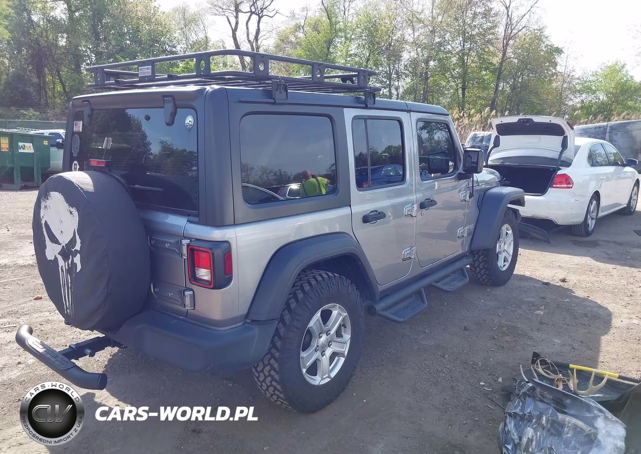 2019 Jeep Wrangler Unlimited Sport S 4X4 VIN:1C4HJXDN1KW683700 - 4