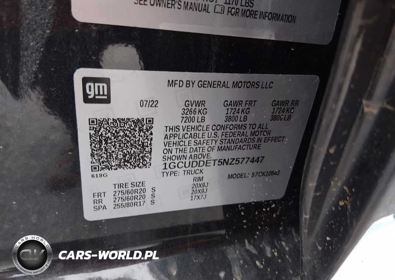 2022 Chevrolet Silverado 1500 4Wd Standard Bed Lt VIN:1GCUDDET5NZ577447 - 9