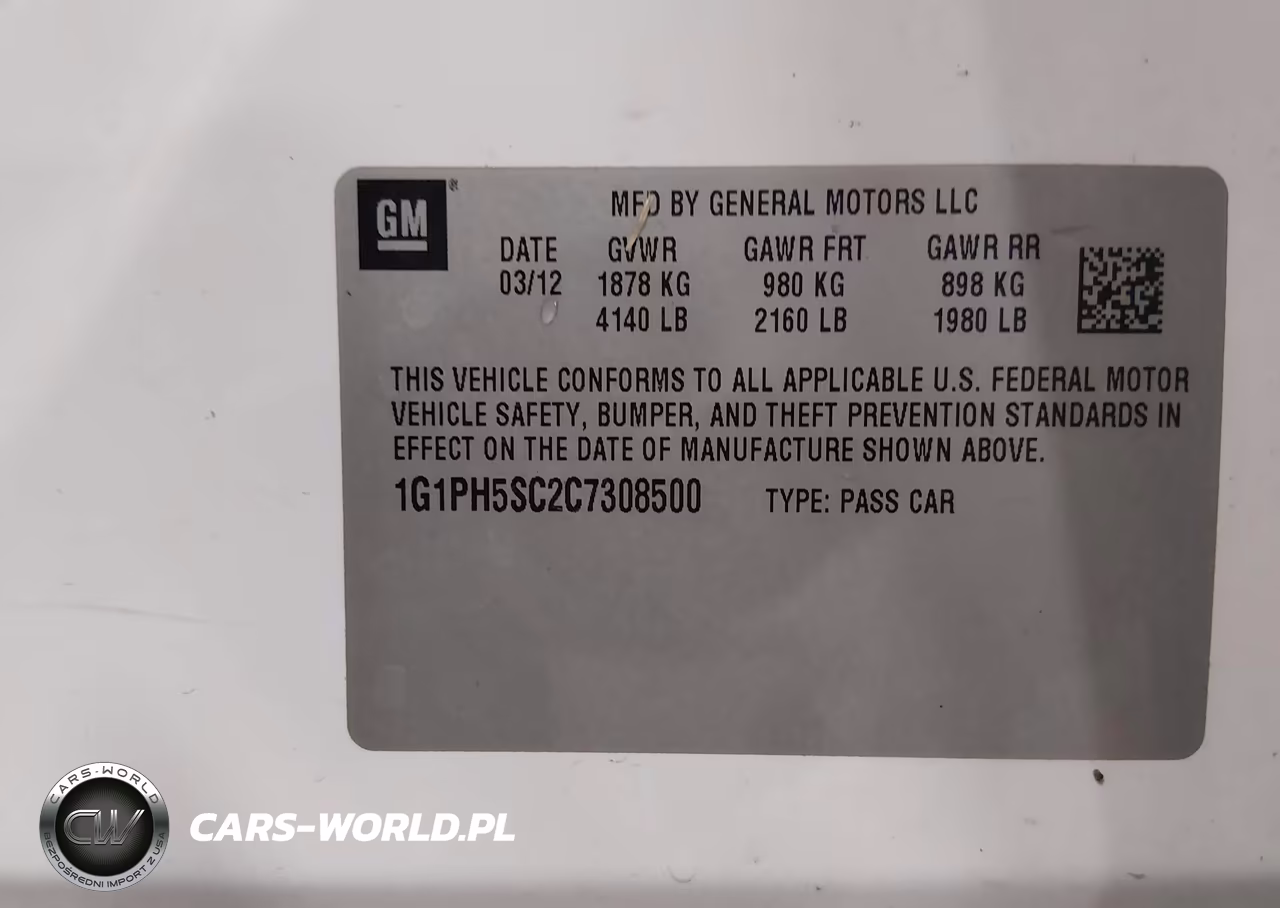 2012 Chevrolet Cruze Ltz VIN:1G1PH5SC2C7308500 - 9