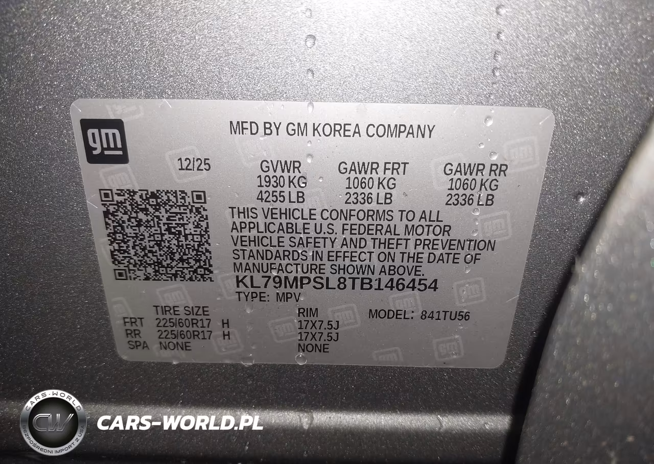 2026 Chevrolet Trailblazer Fwd Lt VIN:KL79MPSL8TB146454 - 9