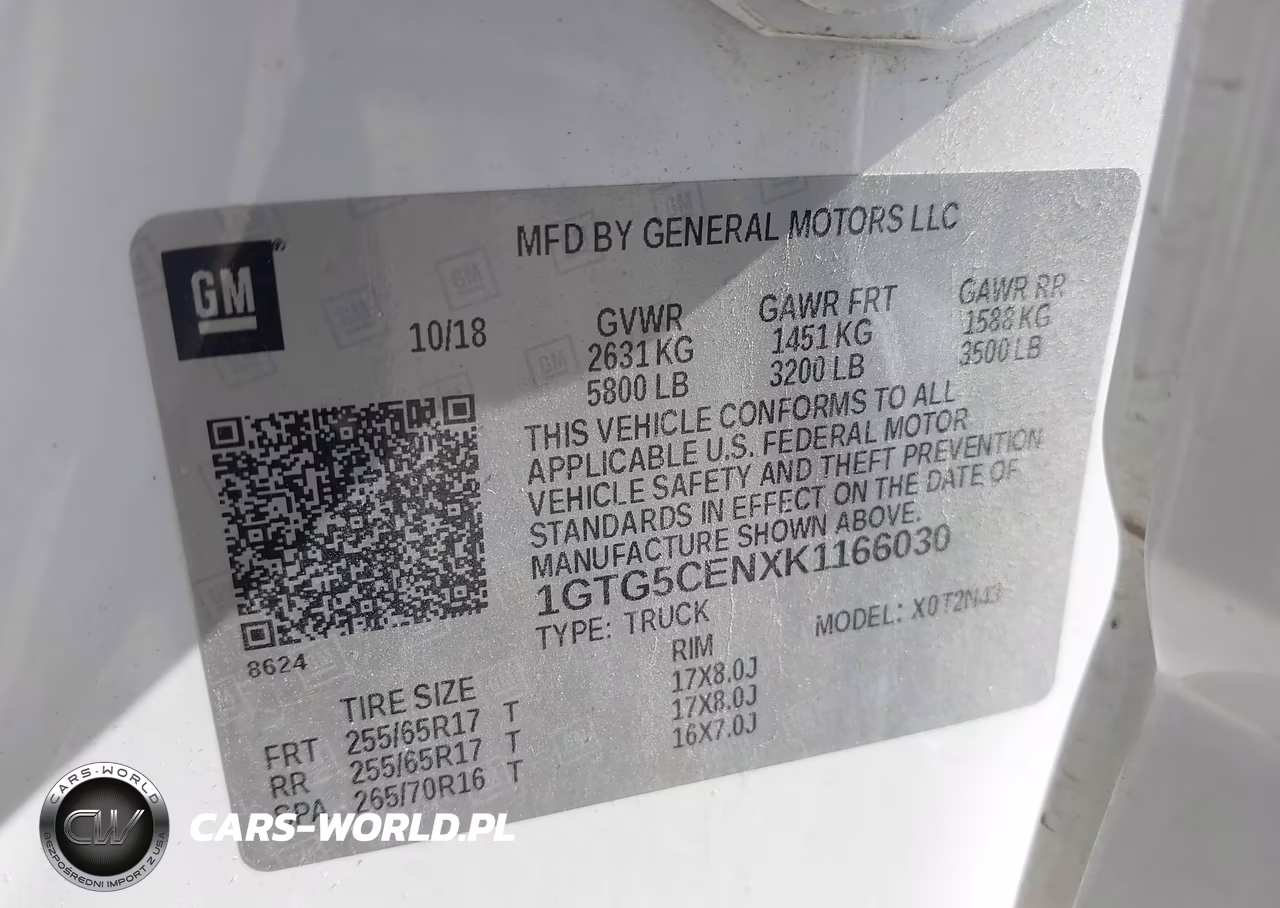 2019 GMC Canyon Sle VIN:1GTG5CENXK1166030 - 9