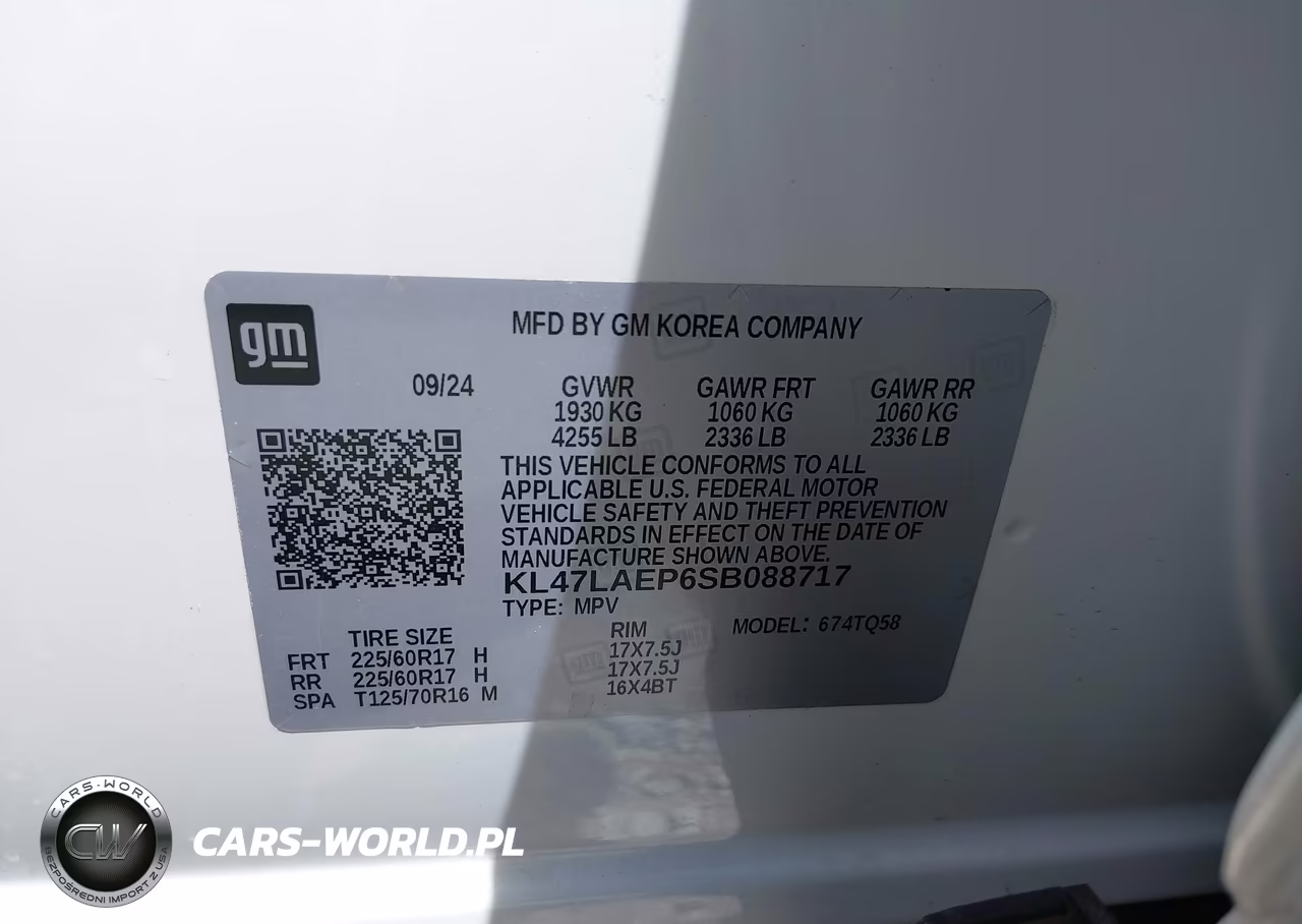 2025 Buick Envista Preferred Fwd VIN:KL47LAEP6SB088717 - 9