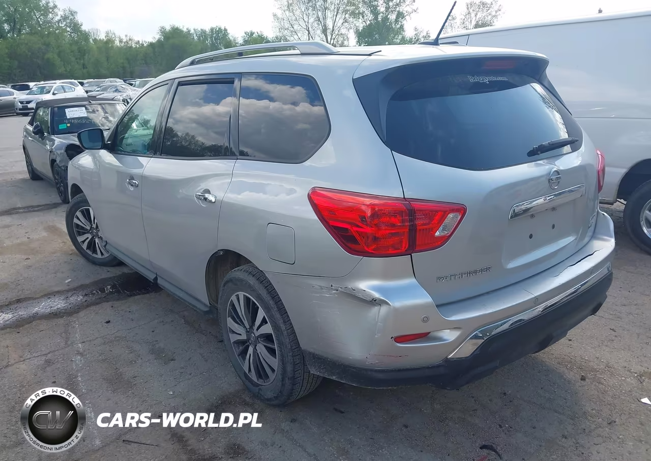 2017 Nissan Pathfinder Sv VIN:5N1DR2MM8HC657117 - 3