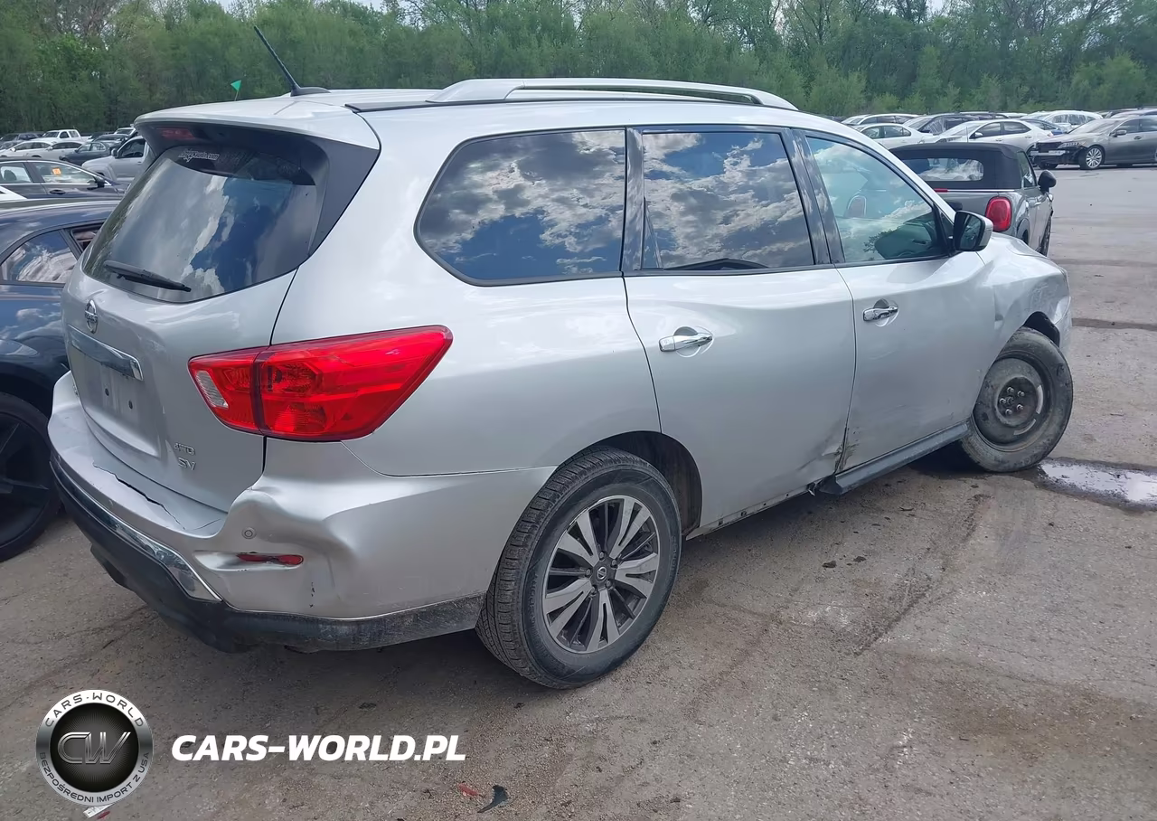 2017 Nissan Pathfinder Sv VIN:5N1DR2MM8HC657117 - 4