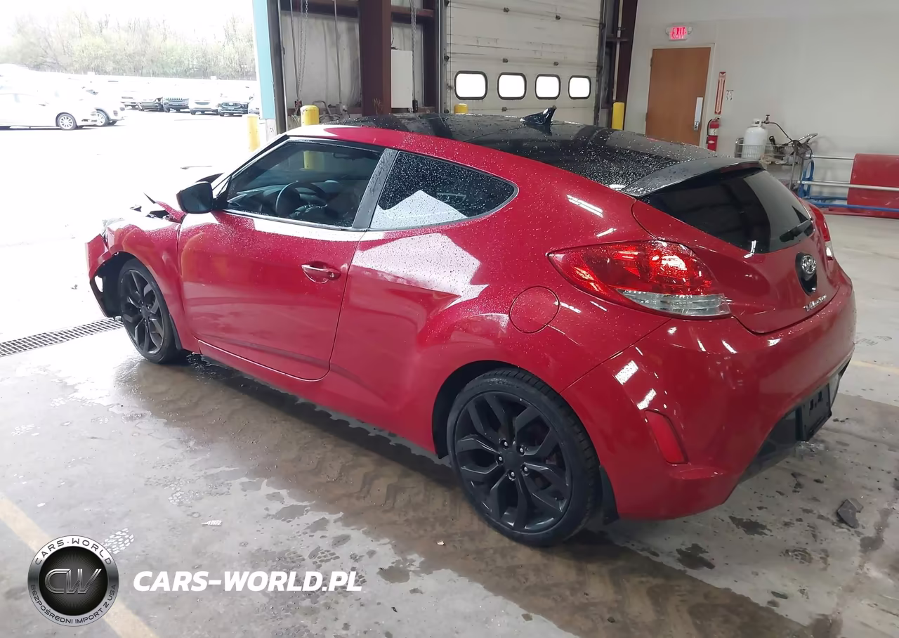 2012 Hyundai Veloster Base W-Gray VIN:KMHTC6AD2CU045877 - 3