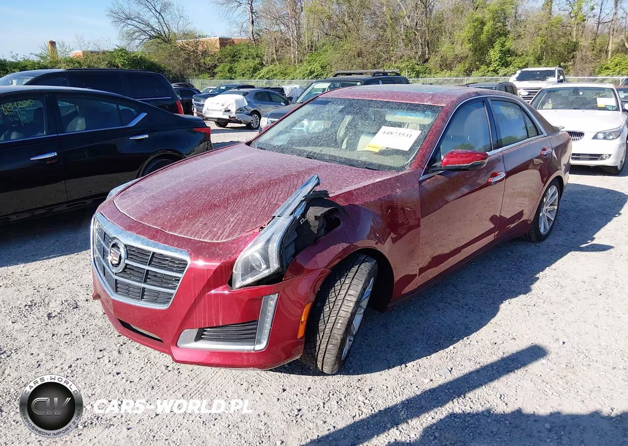 2014 Cadillac Cts Luxury VIN:1G6AX5SX6E0196513 - 2