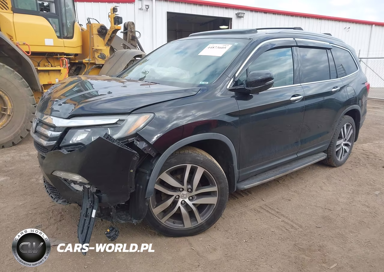 2017 Honda Pilot Touring VIN:5FNYF6H94HB037489 - 2