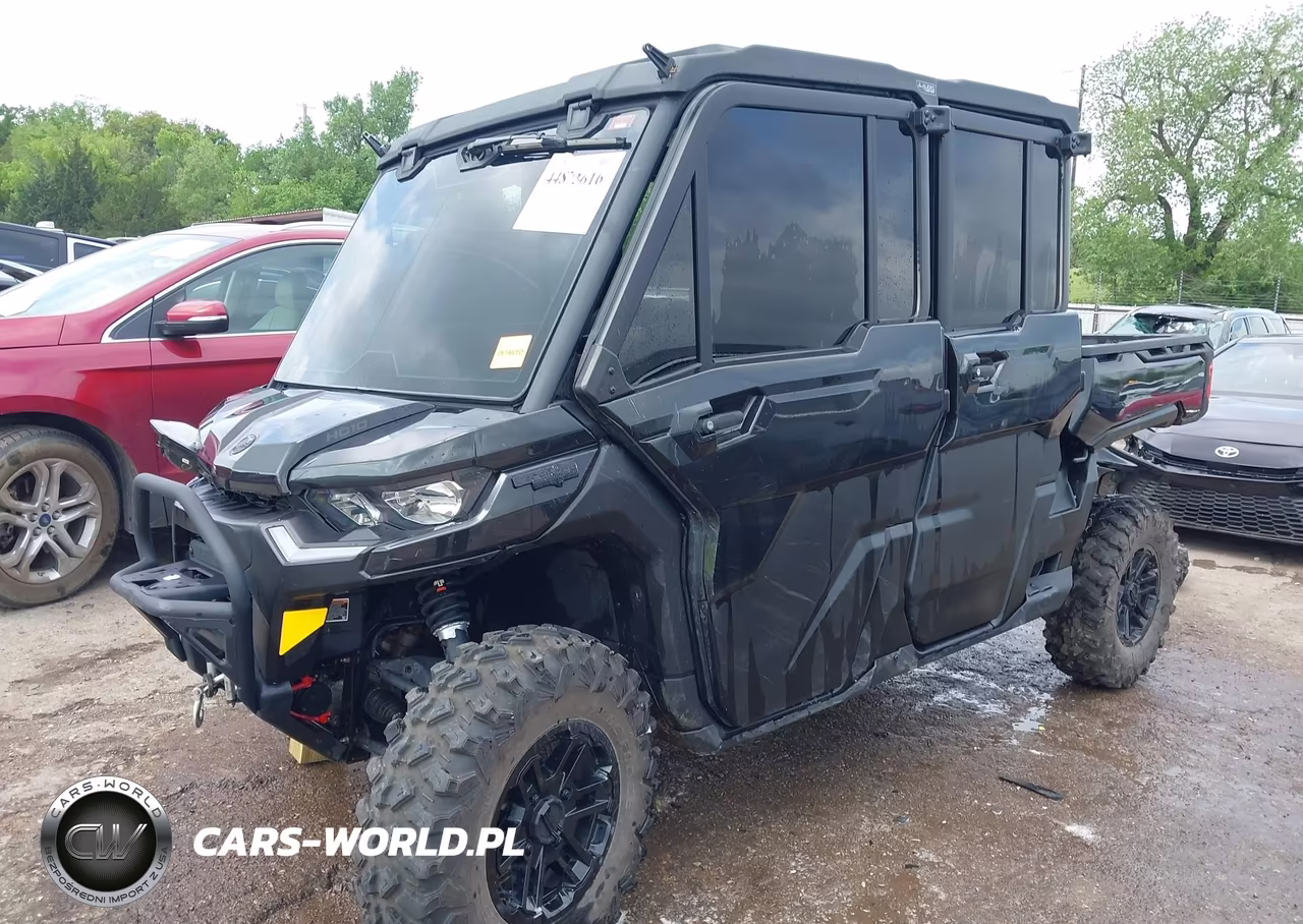 2025 Can-Am Defender Max Limited Cab Hd10-Lone Star Hd10 VIN:3JBUUAX40SK020414 - 2