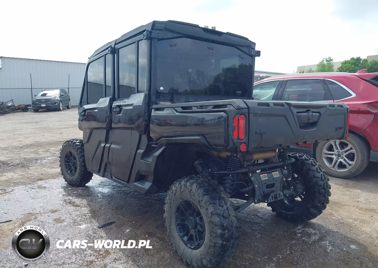 2025 Can-Am Defender Max Limited Cab Hd10-Lone Star Hd10 VIN:3JBUUAX40SK020414 - 3